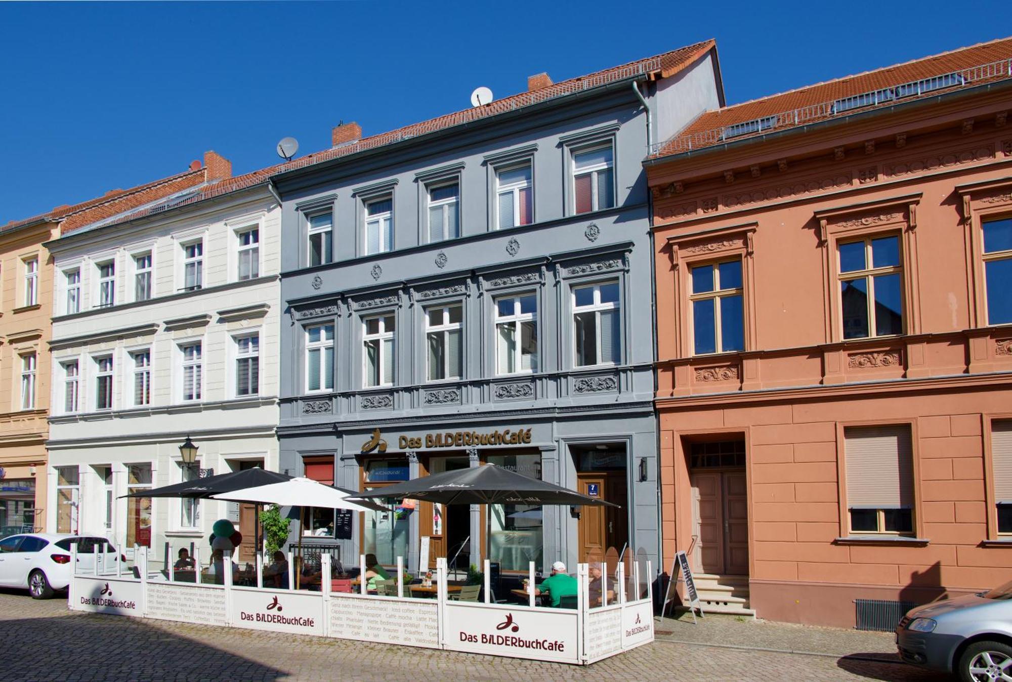 Das Bilderbuchcafe - Ferien - Apartment No 3 - Markt 7 Havelberg Eksteriør bilde